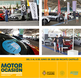 Motorocasión Castellón registra de nuevo el lleno absoluto de la superficie expositiva