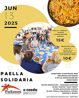 II Paella Solidaria en Apoyo a la Asociación Parkinson