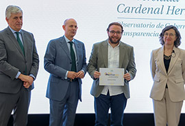 Onda recoge el premio Infoparticipa y revalida el título de municipio más transparente de la Comunitat Valenciana