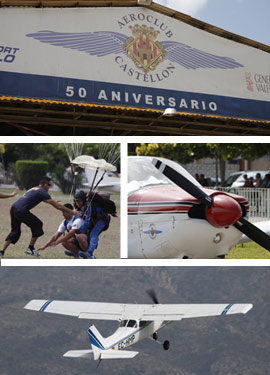 Gran ambiente en el Aeroclub de Castellón. Campeonato Autonómico de Vuelo con Motor 2011