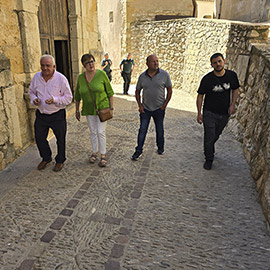 Antonia García Valls mantiene reuniones de trabajo con el alcalde de Culla y la alcaldesa de Catí