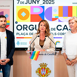 Carrasco anuncia la programación para conmemorar el ´Orgull de Castelló´ el 7 de junio