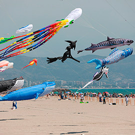 Éxito en la II edición del Festival del Viento de Castellón