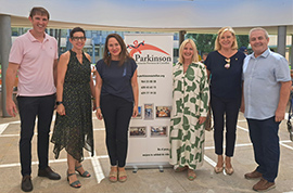 El gobierno municipal respalda la iniciativa solidaria de la Asociación de Parkinson de Castellón