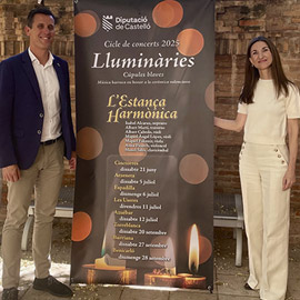 La Diputación de Castellón acerca la música barroca a ocho municipios de la provincia con una nueva edición de ´Cúpules Blaves´