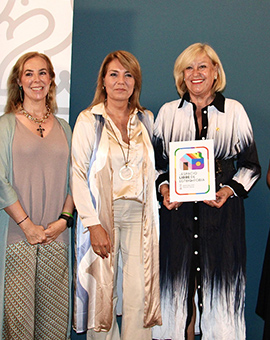 El Ayuntamiento de Castellón recoge la distinción como espacio libre de LGTBIQ+fobia reafirmando su compromiso con la diversidad