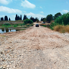 El Consorcio Río Mijares repara el Pas de la Cossa entre Almassora y Burriana