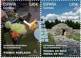 Correos pone en circulación un sello dedicado a la arquitectura de la piedra seca de Castellón