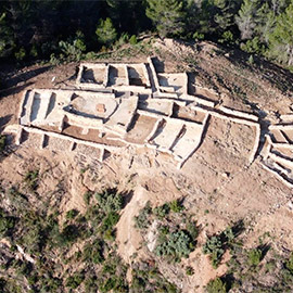 Hallazgos arqueológicos de la Edad del Hierro encontrados en las excavaciones del poblado de Monte Calvario de Montán