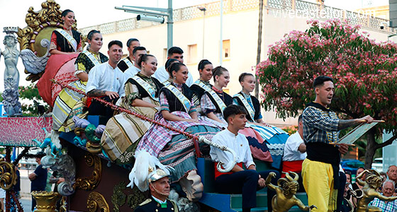 Tradicional Cavalcada de la Mar en el Grao de Castellón