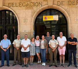 Curso sobre Cultura de Paz, Seguridad y Defensa en el ámbito educativo desarrollado en la Delegación de Defensa en Castellón