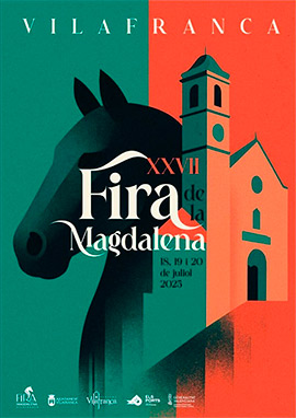 Vilafranca celebra este fin de semana la XXVII Feria de la Magdalena con cultura, tradición y ocio para todos los públicos
