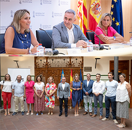 La presidenta de la Diputación asiste al acto de presentación de la convocatoria de ayudas de la Conselleria de Agricultura, Agua, Ganadería y Pesca dirigida a jóvenes y nuevos agricultores