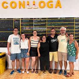 Erika Martí, nova presidenta de la Conlloga Muixeranga de Castelló