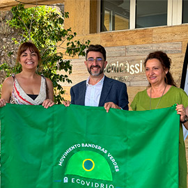 Benicàssim se suma al reto por la sostenibilidad de las Banderas Verdes de Ecovidrio
