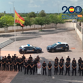 La Policía Nacional recibe a treinta policías en prácticas para las comisaría