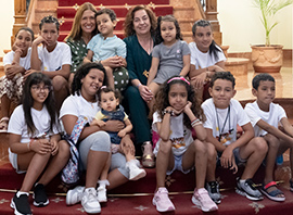 La Diputación Provincial de Castellón da la bienvenida a los niños y niñas saharauis del programa ‘Vacaciones en Paz’.