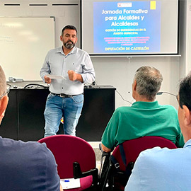 El Consorcio Provincial de Bomberos de Castellón forma a los alcaldes y alcaldesas en gestión y planificación de emergencias en el ámbito municipal