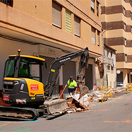 Comienzan los trabajos de la Zona de Bajas Emisiones en la calle Vilaroig