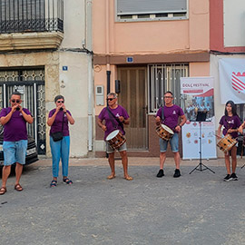 La Diputación de Castellón promueve la música tradicional de dolçaina y tabal con la XIII edición del Dolç Festival