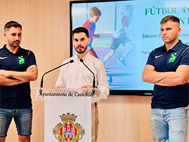 Castellón acogerá el 6 de septiembre el primer campeonato infantil de fútbol 4vs4 en los parques de la ciudad