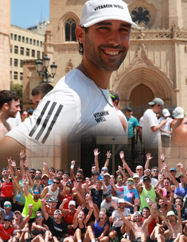 Castellón se une al reto solidario del atleta e influencer Sergio Turull para visibilizar el cáncer infantil
