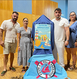 Ester Giner asiste a la presentación del “llibret” de fiestas del Serrallo
