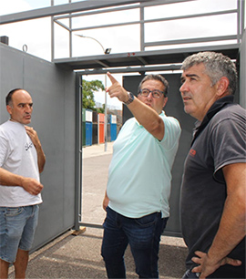 El Ayuntamiento adquiere un segundo corral de toros cerriles en aras a garantizar la seguridad de fiestas de los barrios y el Grao