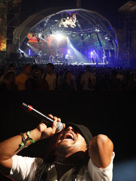 Fotos actuación de Maxi Priest