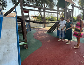 Benicàssim concluye la primera fase del plan general de mejora y accesibilidad de parques públicos dotado de 175.000 euros