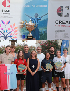 Por segundo año consecutivo la Escola d´Art i Superior de Disseny de Castelló participa en el Memorial Carla Irún Molina