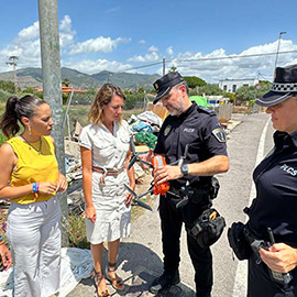 La Policía Local de Castellón ha formulado hasta 29 boletines de denuncia por residuos en la vía pública en lo que va de 2025