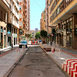 Las obras de la ZBE avanzan y Sant Vicent abrirá al tráfico el 3 de septiembre y Herrero y Asensi lo harán el día 5