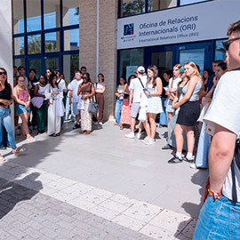La Universitat Jaume I da la bienvenida al estudiantado internacional