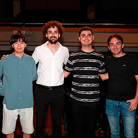 Finalistas del Certamen Internacional de Guitarra Francisco Tárrega
