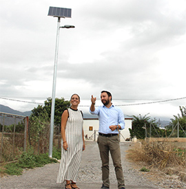 Castellón instala 17 nuevos puntos de alumbrado en 10 caminos de la Marjalería