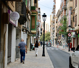 Se abren al tráfico después del verano las calles San Vicente, Herrero y Asensi