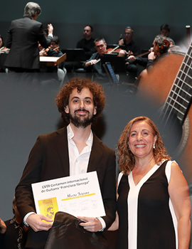 El español Álvaro Toscano se alza con el premio del LVIII Certamen Internacional de Guitarra ´´Francisco Tárrega´´ Benicàssim