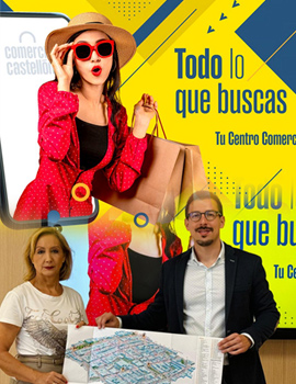 La concejalía de Comercio presenta un folleto único con 711 establecimientos del centro de Castellón para acercar la oferta local a vecinos y turistas