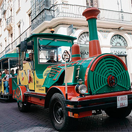 Éxito en la primera jornada de Street Park con el tren turístico como gran novedad