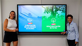 Ballester anuncia un plan de climatización y renaturalización de todos los centros educativos de Onda