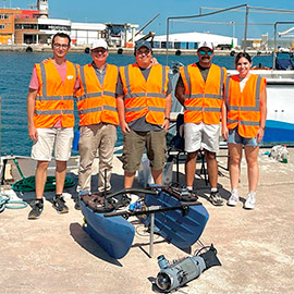 El pez robot desarrollado por CIRTESU-UJI y probado en PortCastelló recibe el premio al mejor trabajo en automatización marina a nivel nacional