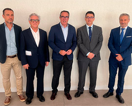 El Colegio de Ingenieros de Caminos, Canales y Puertos en la Comunitat Valenciana se incorpora a la Cátedra Smart Ports