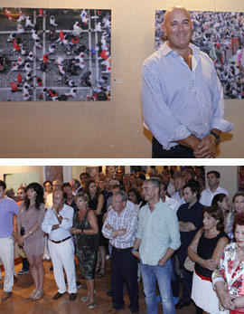 Inauguración de la exposición Retrospectiva Ironic Art de Chimo Serrano