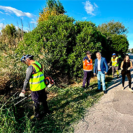 Se acondicionan más de sesenta caminos y acequias en Castellón