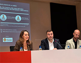 La UNED estrena ciclo de diálogos en el Menador en colaboración con el Ayuntamiento y con protagonismo del CD Castellón