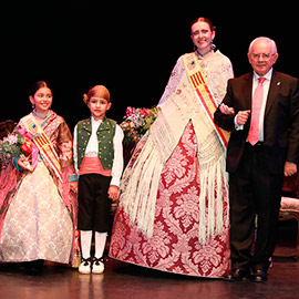 Proclamación de las Reinas de las Fiestas del Pilar del centro Aragonés de Castellón