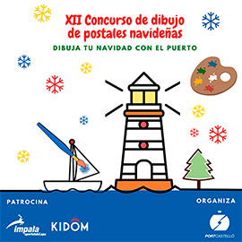 XII Concurso escolar de dibujo de postales navideñas PortCastelló