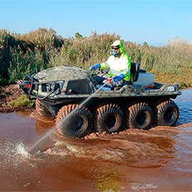 Benicàssim refuerza los trabajos de control de mosquitos tras las últimas lluvias