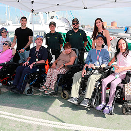 XVII Encuentro ´Un mar para todos´ de COCEMFE Castelló y RCN Castellón